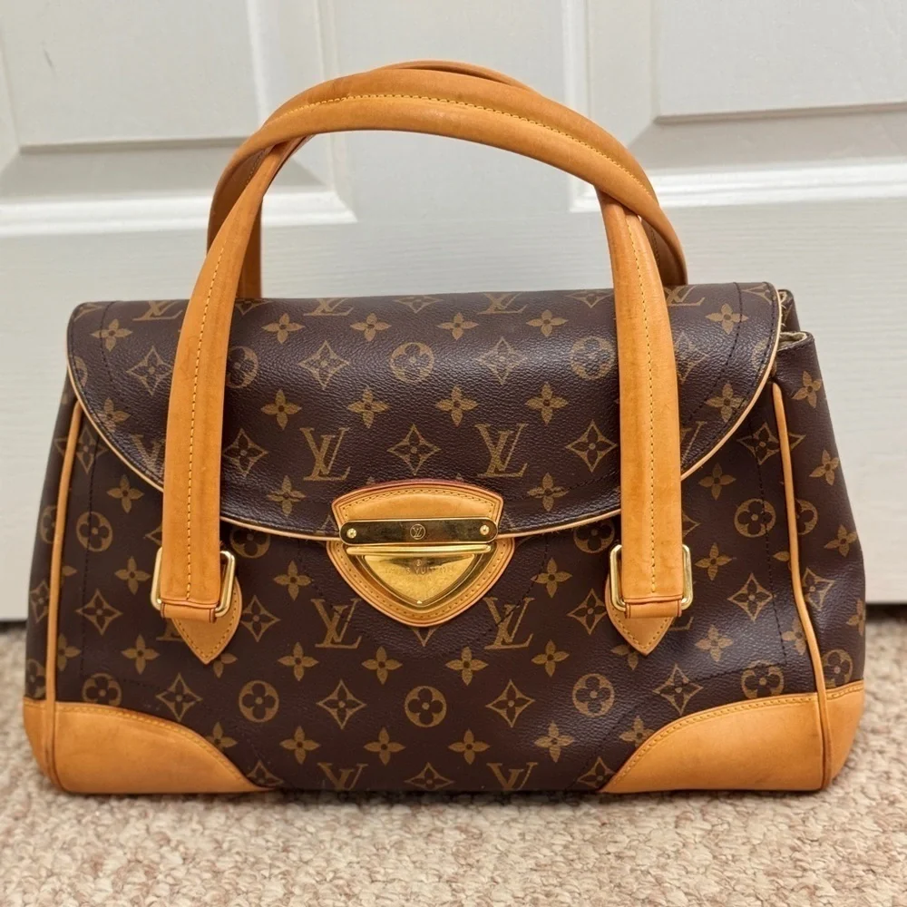 Louis Vuitton Beverly Monogram Shoulder Bag Classic & Timeless.